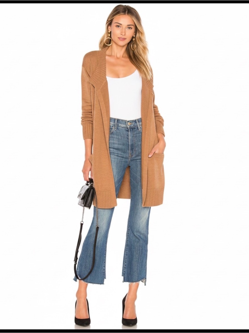 Corrine Cardigan in Bronze
VELVET BY GRAHAM & SPENCER wool blend size XS